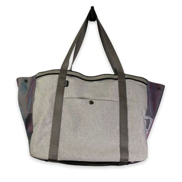 ANDI New York Aqua Reflective Summer Iridescent Tote Bag Purse - Picture 1 of 12